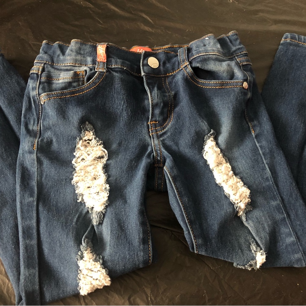 Harley made with love Girls Distressed Jeans